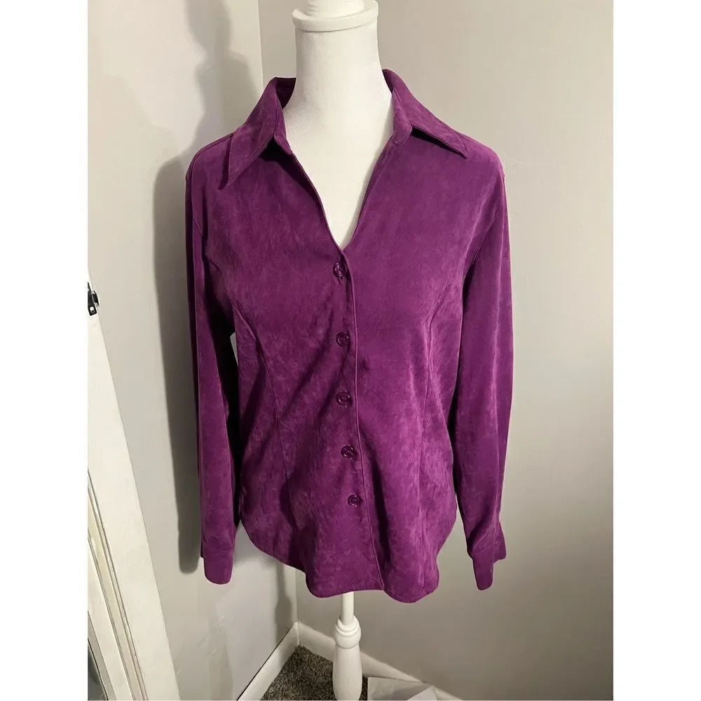Vintage harve Bernard button‎ down blouse